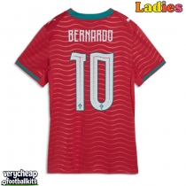 Portugal Bernardo Silva #10 Replica Home Shirt Ladies World Cup 2026 Short Sleeve